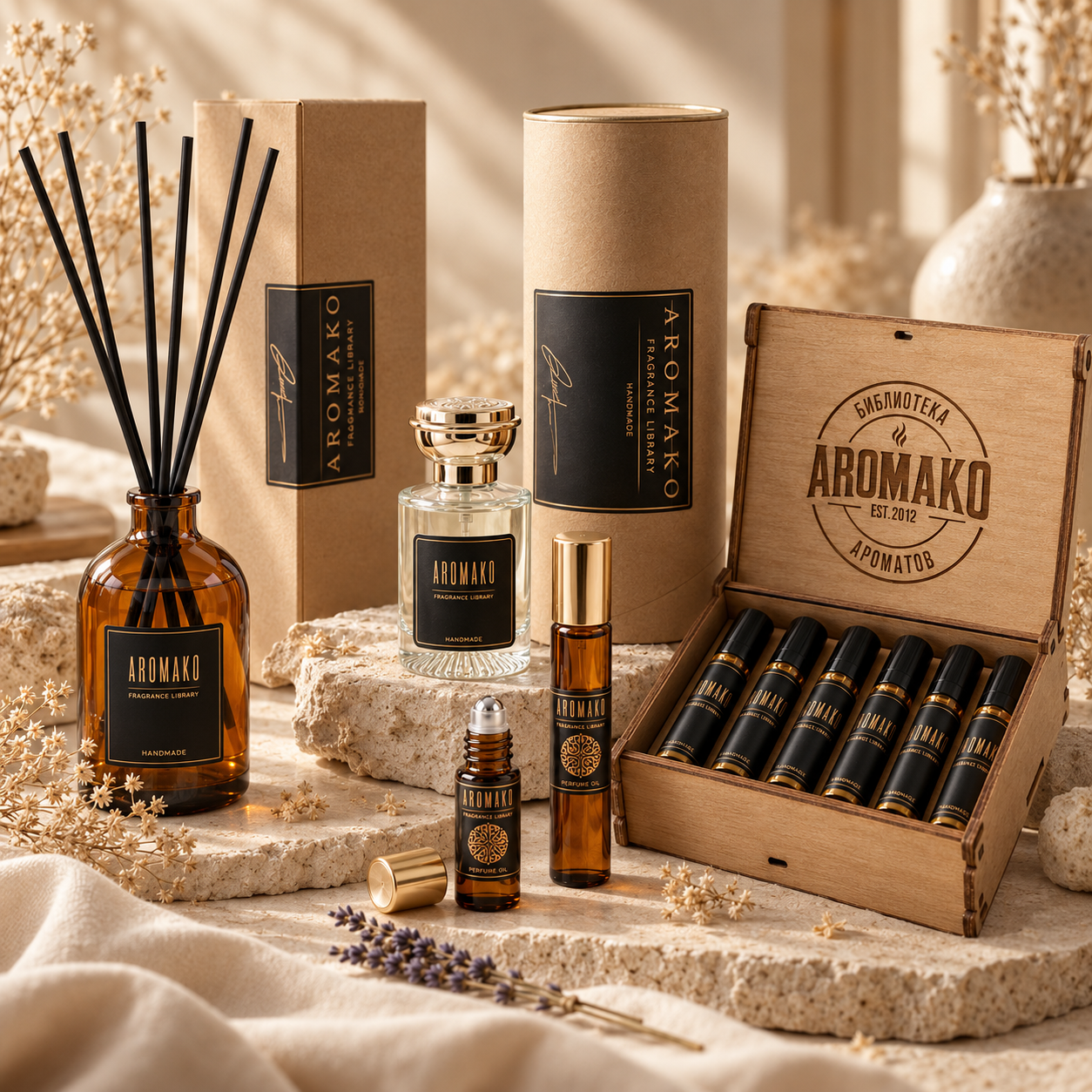 Продукция AromaKo под брендом клиента