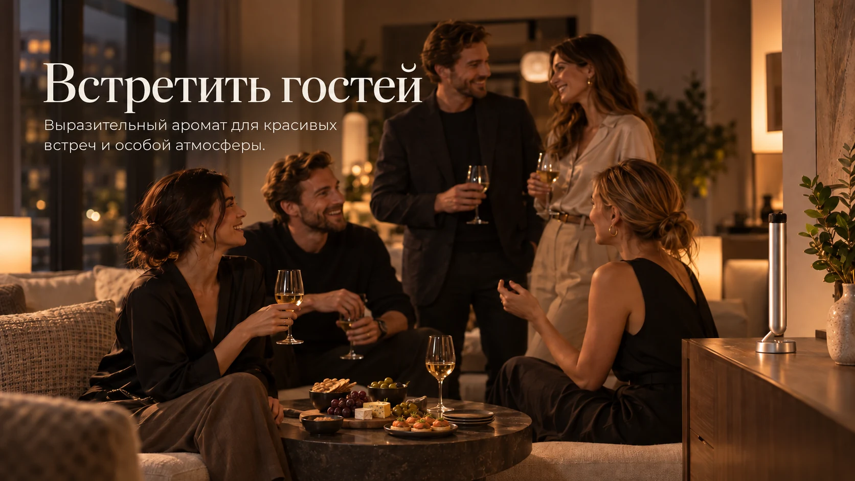 Встретить гостей