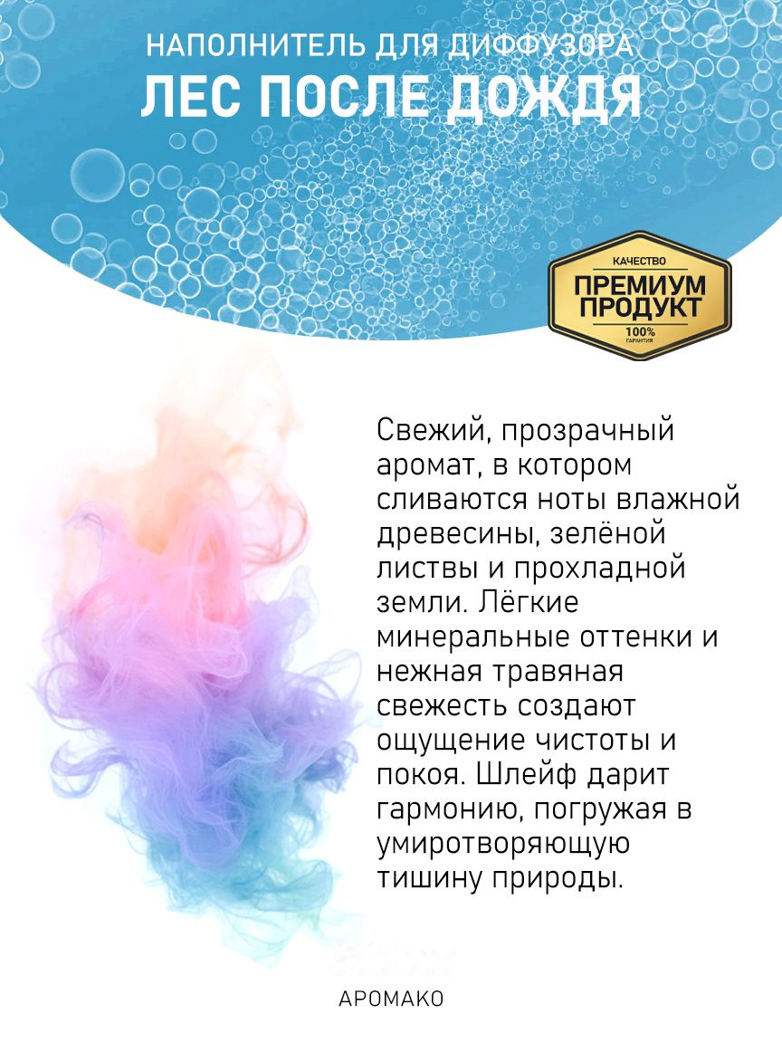 ЛЕС ПОСЛЕ ДОЖДЯ 100 мл