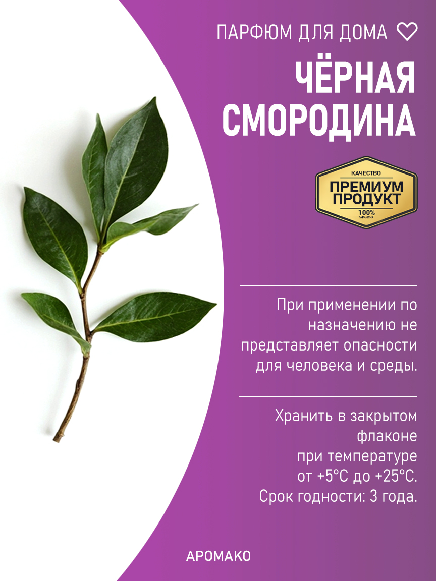 ЧЁРНАЯ СМОРОДИНА 200 мл