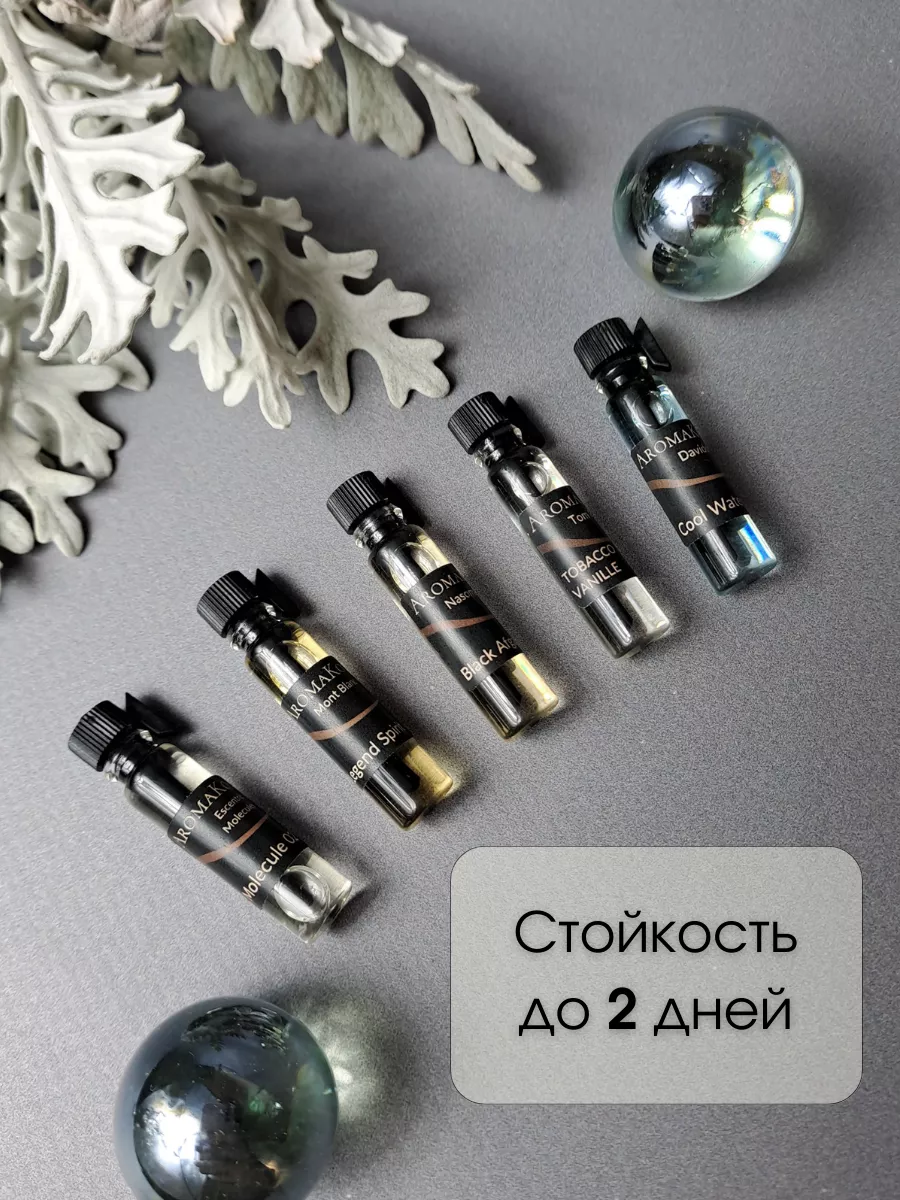 Пробники мужских духов набор 4