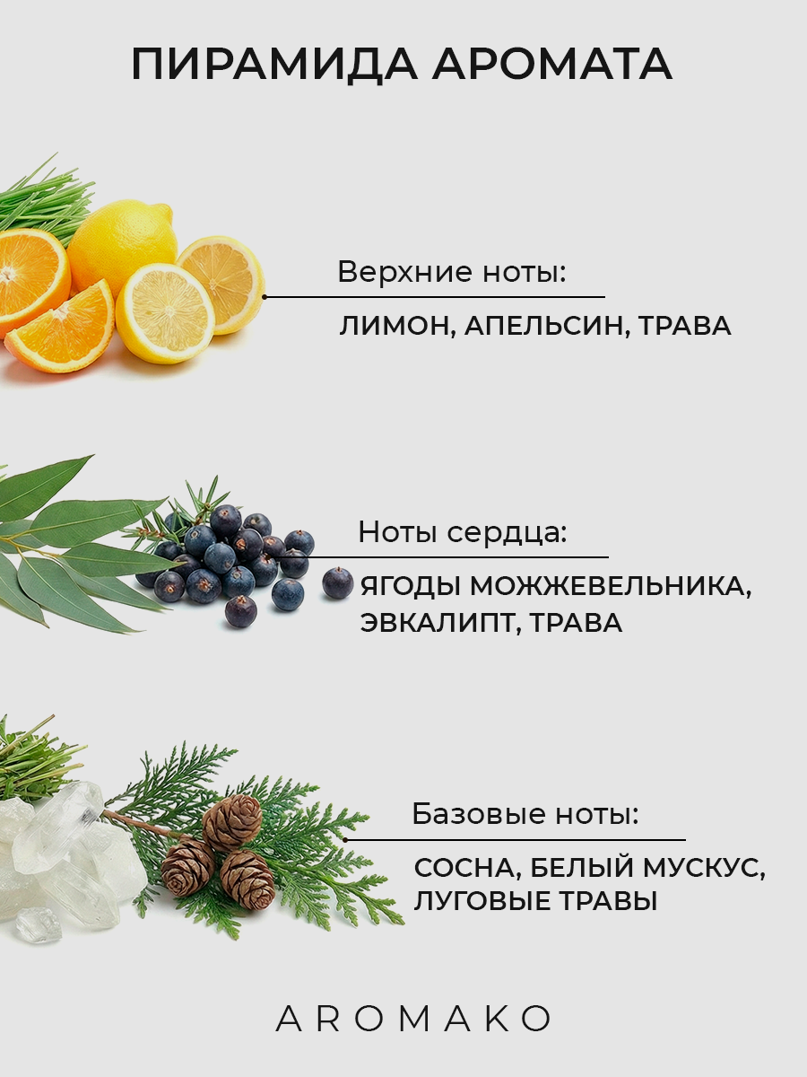 Спрей для дома AromaKo «Лес после дождя», 50 мл