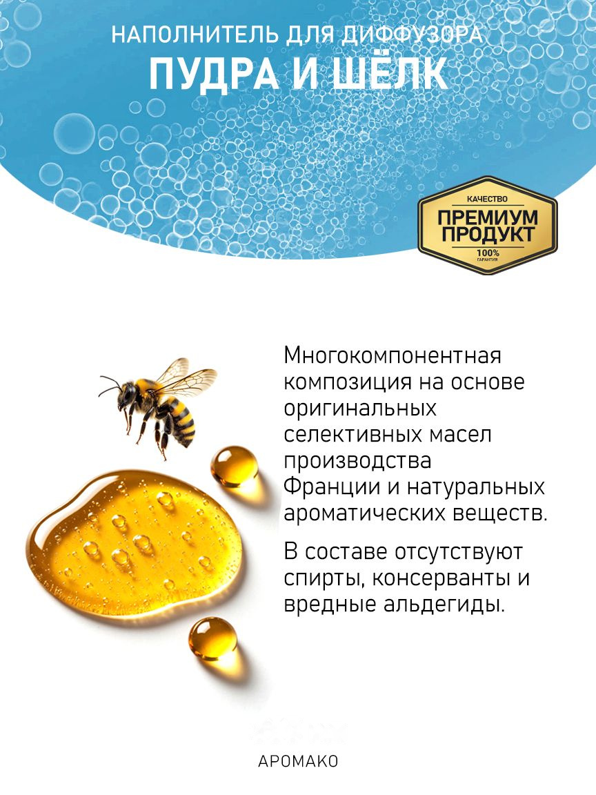 ПУДРА И ШЁЛК 100 мл