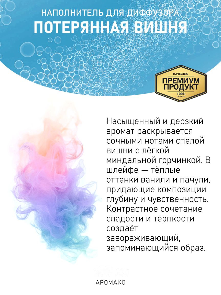 Рефил для аромадиффузора «Потерянная Вишня»