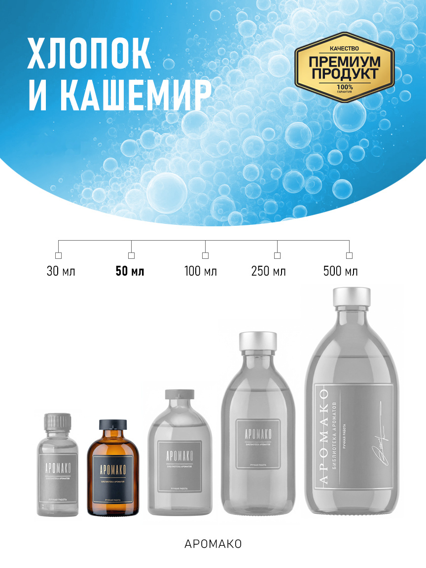 Аромадиффузор «Хлопок и Кашемир»